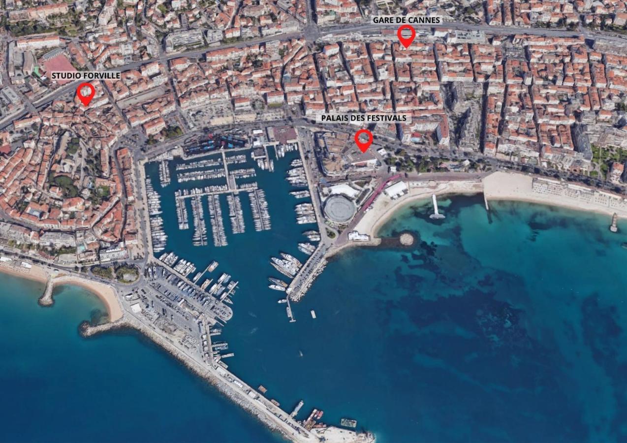 Studio Forville By Scls Locations Cannes Ngoại thất bức ảnh